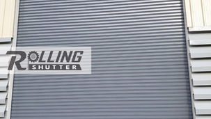 ผลงานติดตั้งประตูม้วนระบบมอเตอร์ หน่วยงานอ่าวอุดม