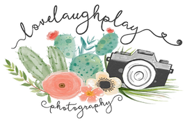 Love Laugh Play Photography Logo