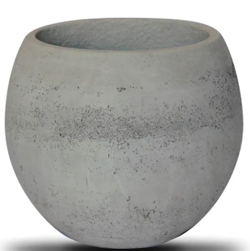 Forma de fibra de vidro pra fazer vaso bola P