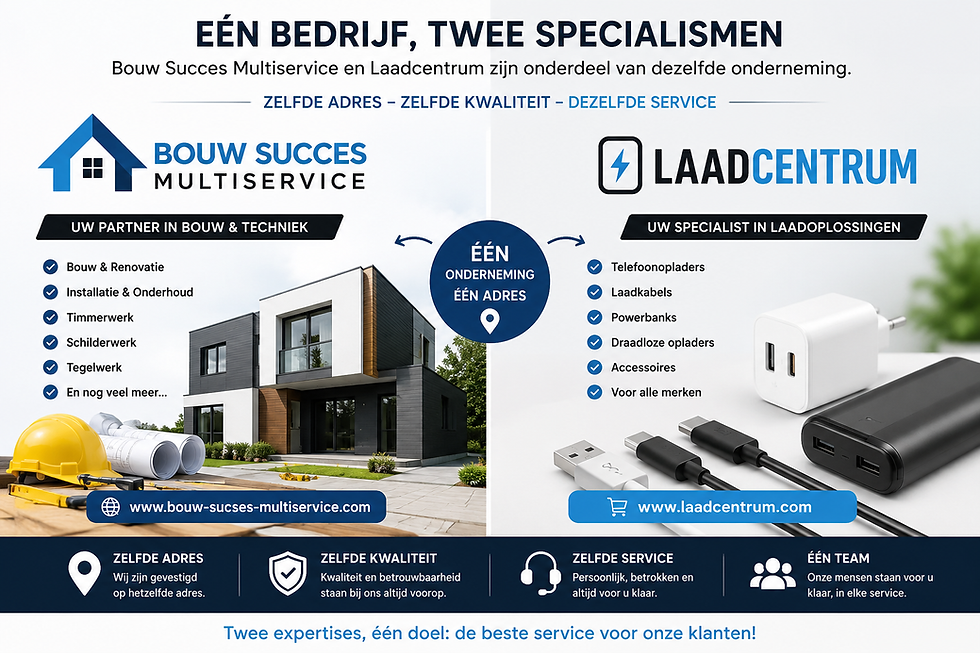 Op zoek naar een telefoonoplader of laadkabel? Ontdek Laadcentrum