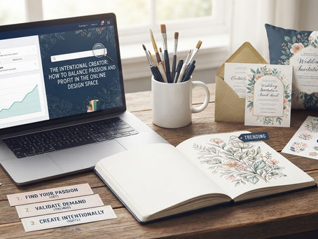 The Intentional Creator: How to Balance Passion and Profit in the Online Design Space