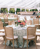 the village green of cashiers, tent wedding reception, luxury wedding, cashiers wedding