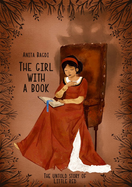 The girl with a book