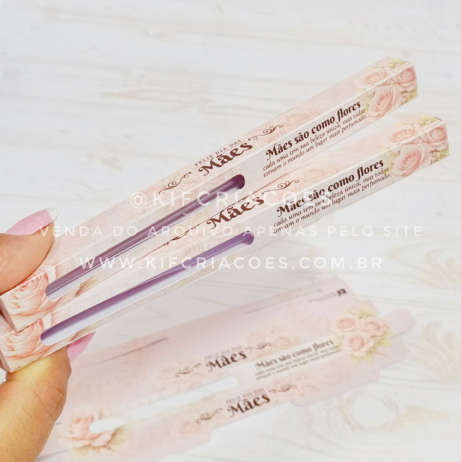 Caixa Caneta - Mãe Rainha