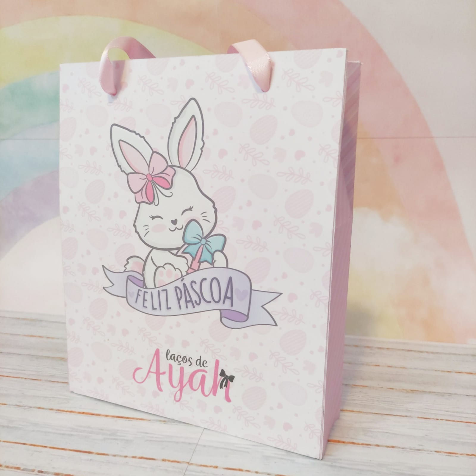 Sacola 7 - LAÇO PASCOA