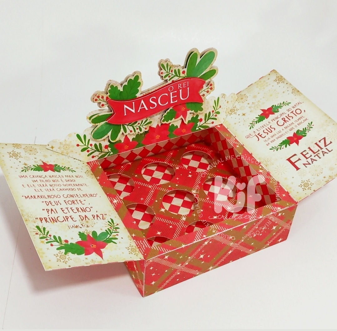 Caixa Pop Up Natal