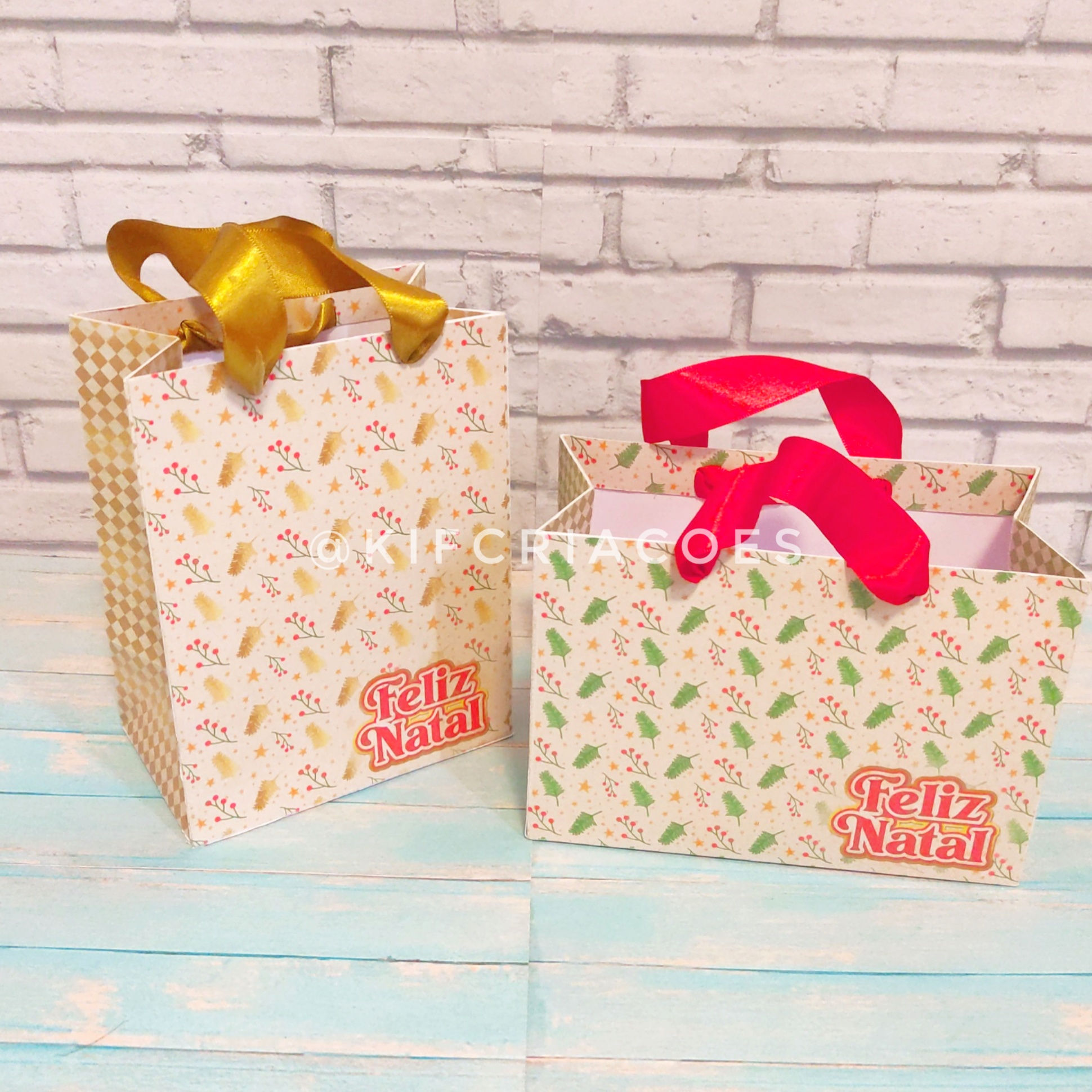 Sacolinha Mini 1 e 2 - NATAL