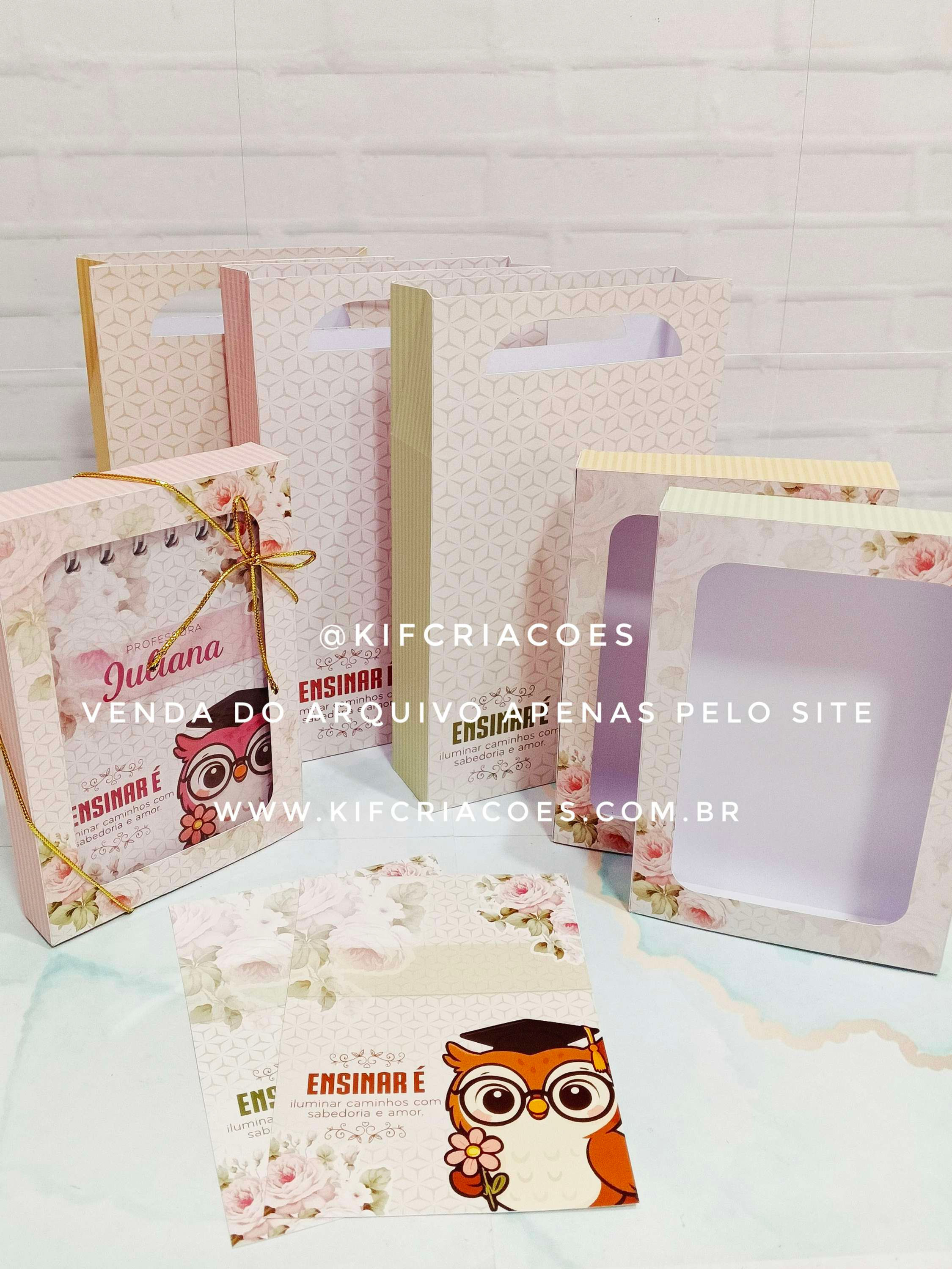 Kit Bloquinho + sacolinha