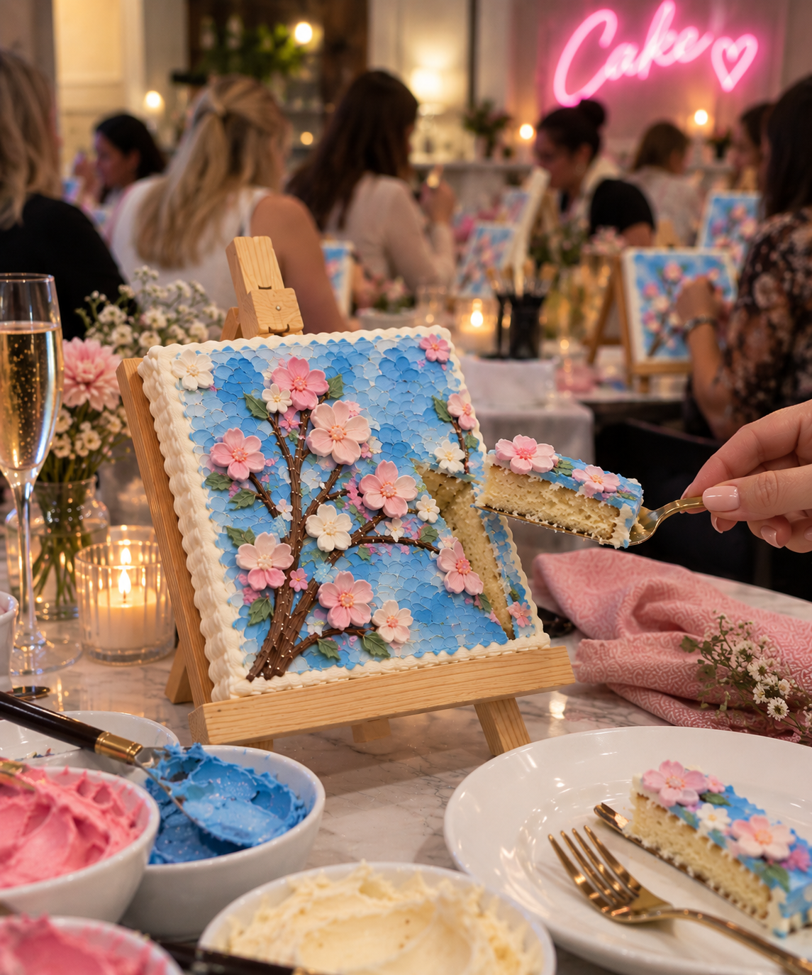 Cake Canvas Event, The Moat Theatre Naas Co.Kildare