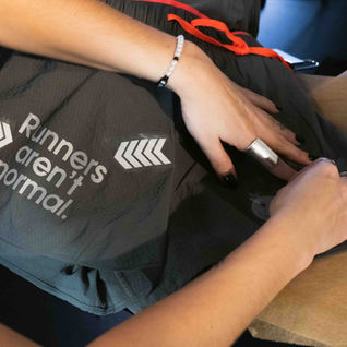 Runners aren't normal slogan New Balance