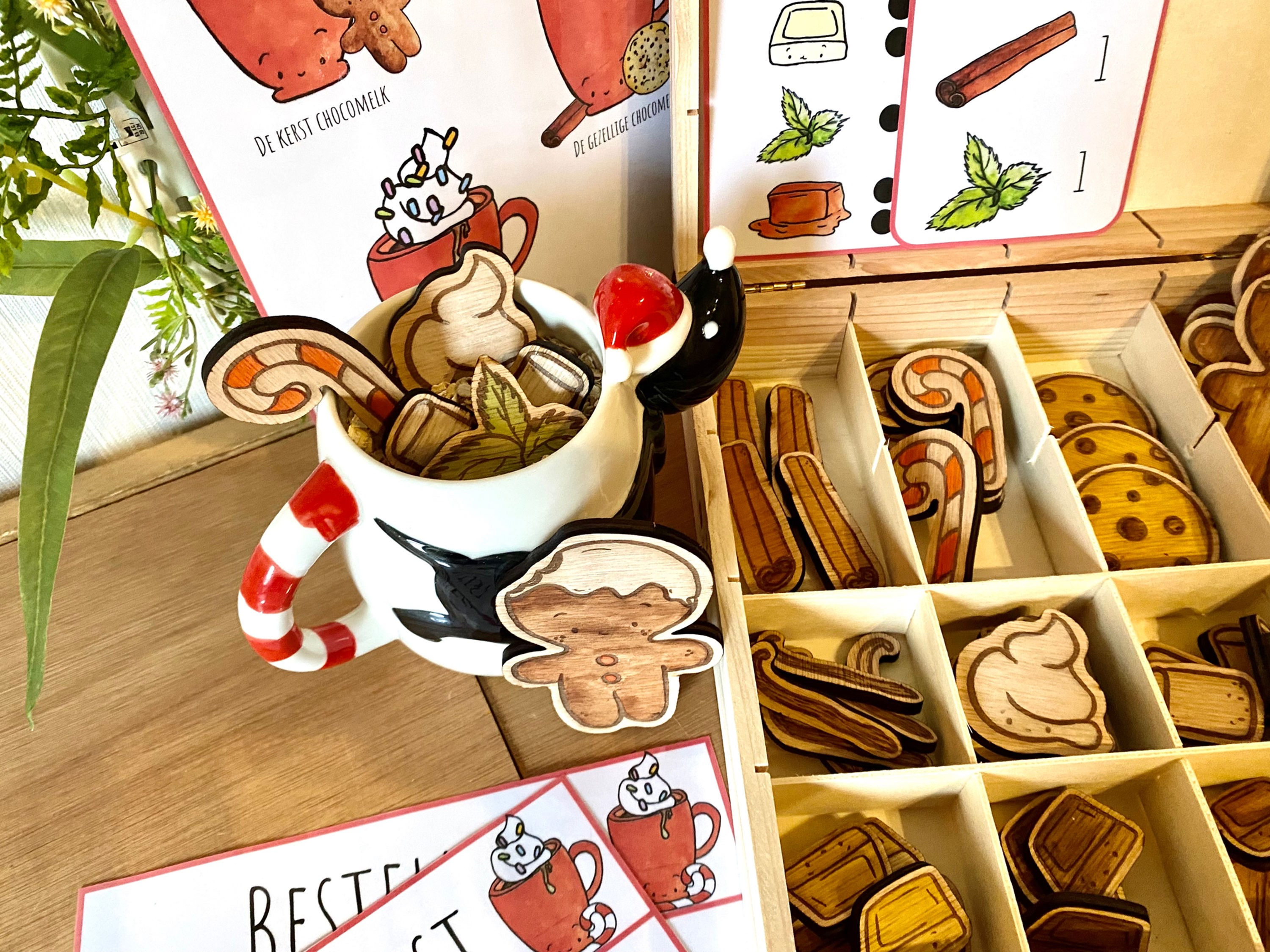 Fantasie figuren: Het kerstwinkeltje