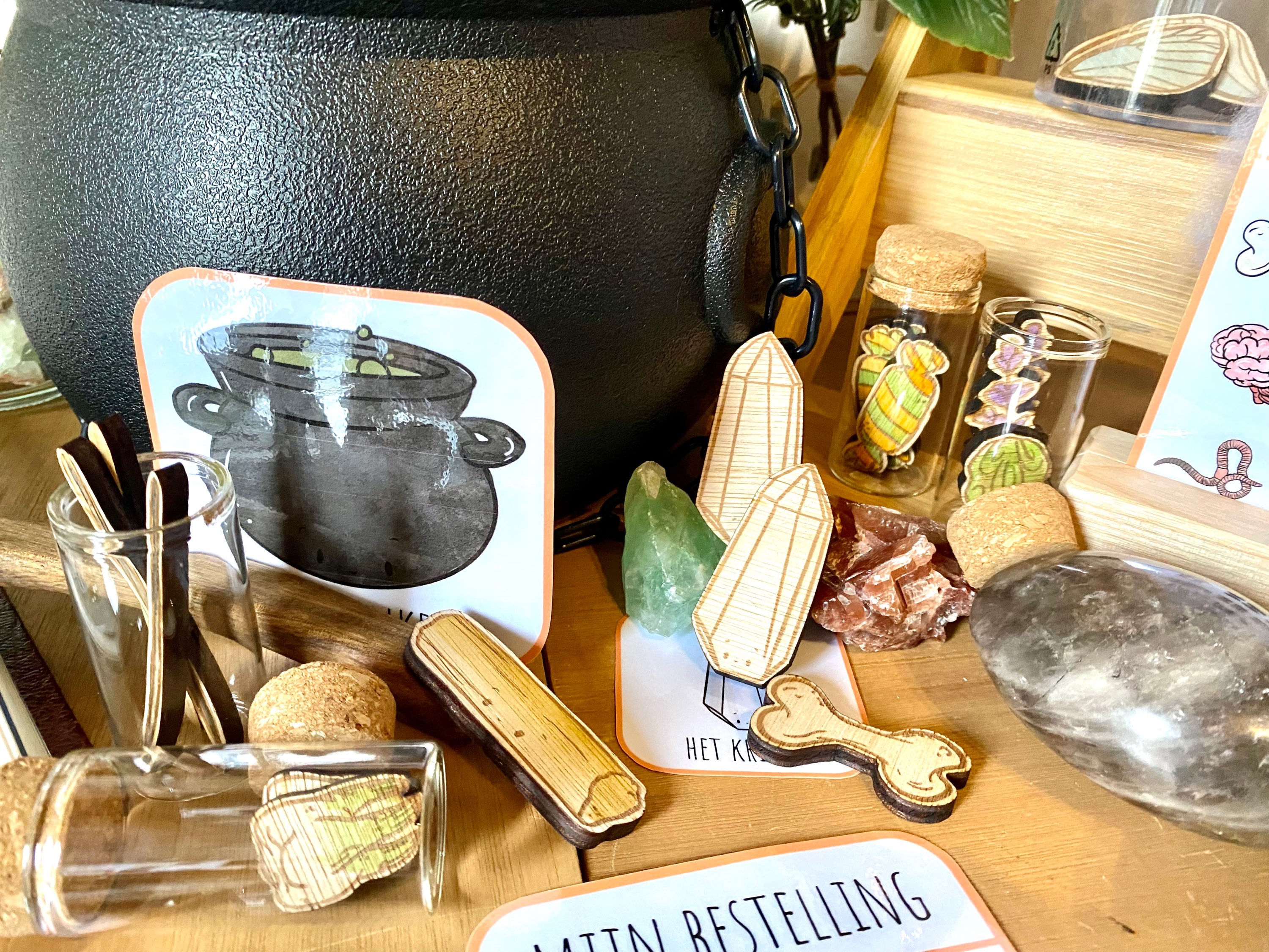 Fantasie figuren: Het heksenhuisje