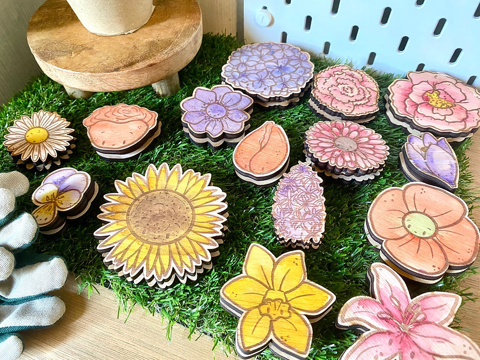 Thumbnail: Fantasie fig.: De bloemknoppen