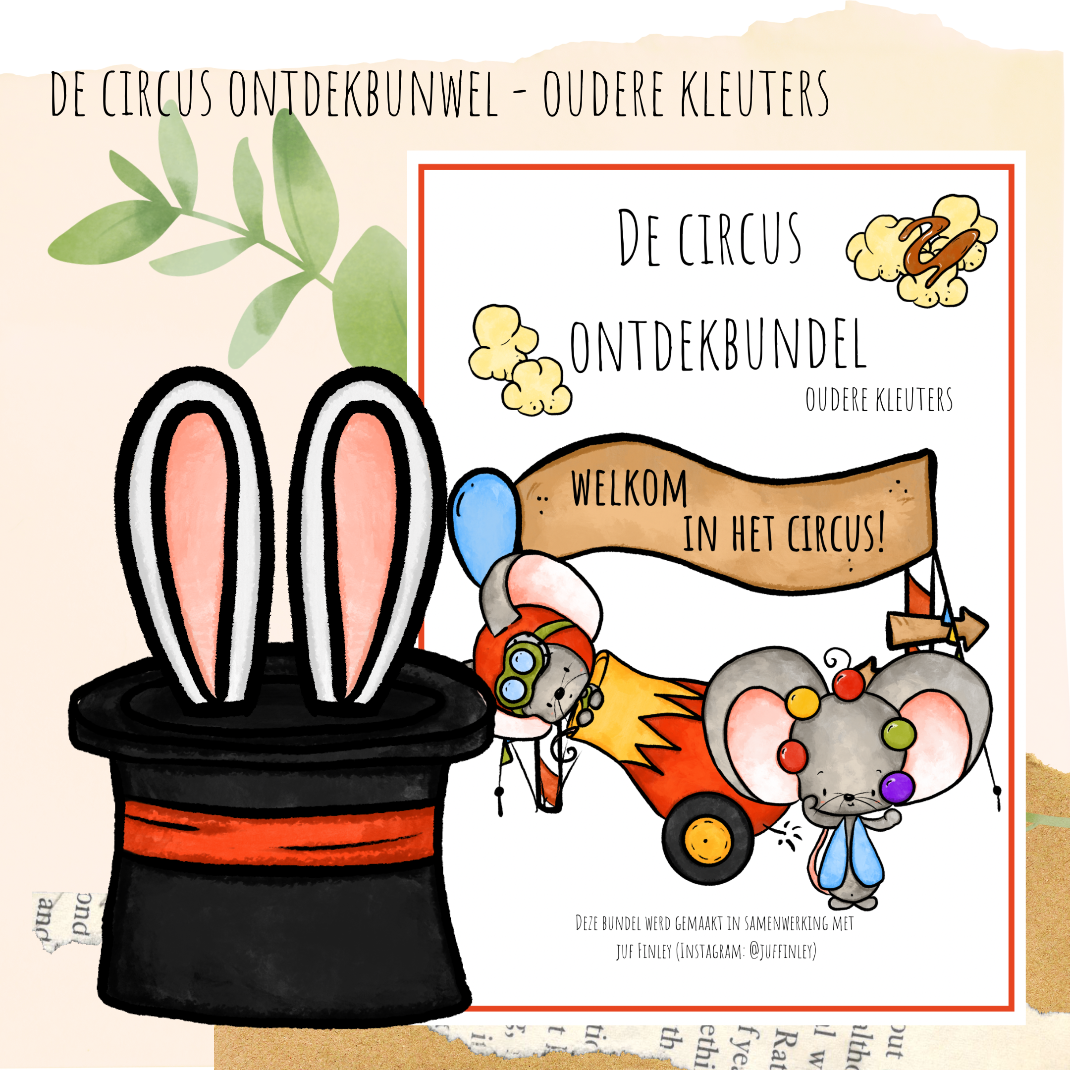 De circus ontdekbundel - oudere kleuters