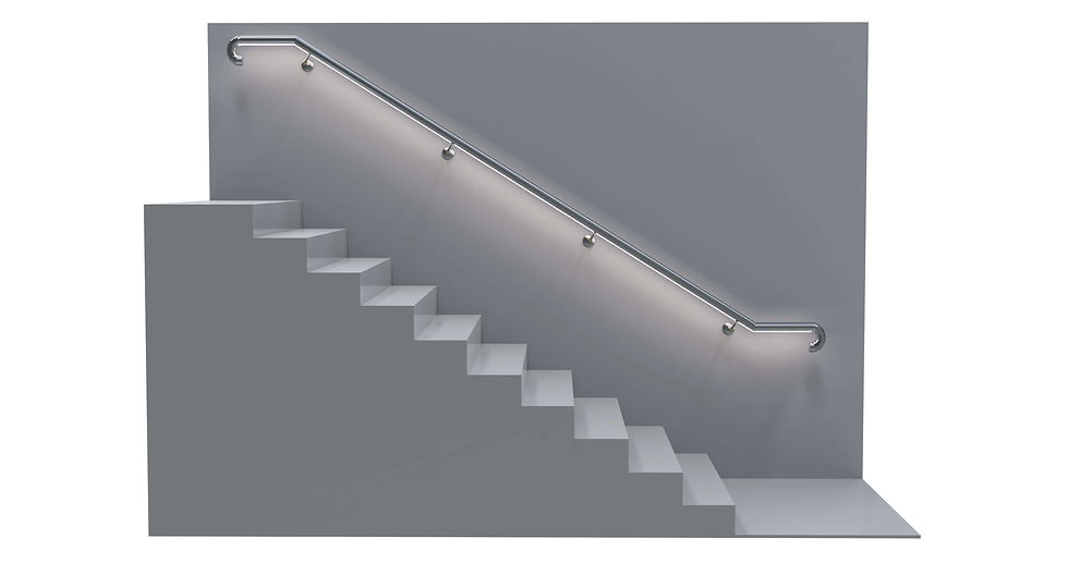 Wall Mounted LED Handrail