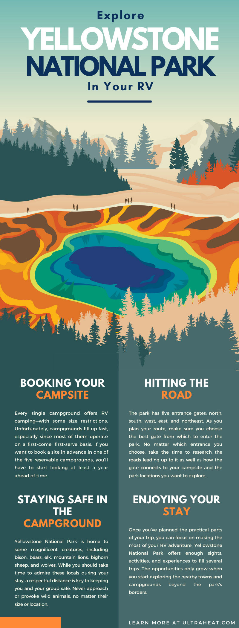 Explore Yellowstone National Park in Your RV