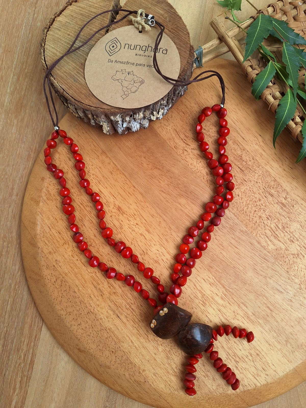 Colar Traços de Cumaru