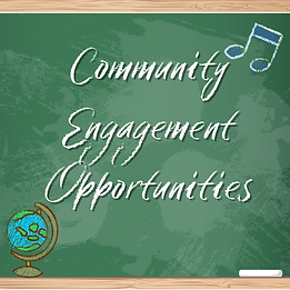 Community Engagement Chalkboard