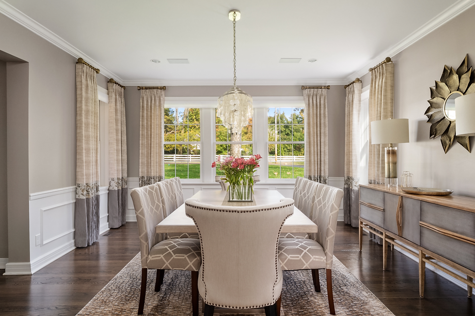 Dinning room remodel designed by one of our design consultants.