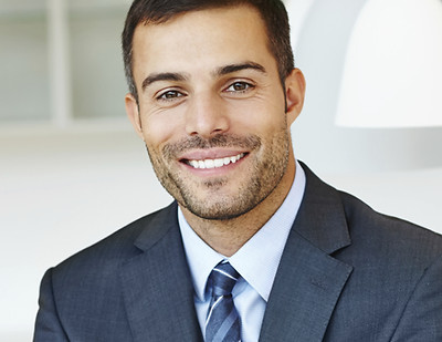 Smiling Man in Suit