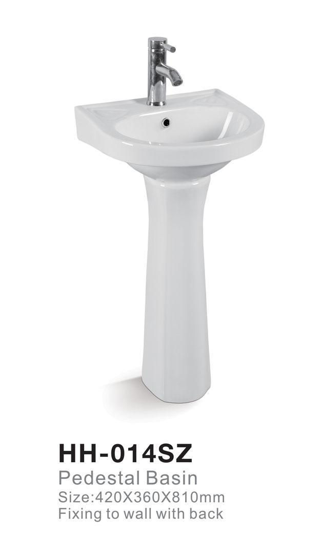Basin and pedestal HH-014