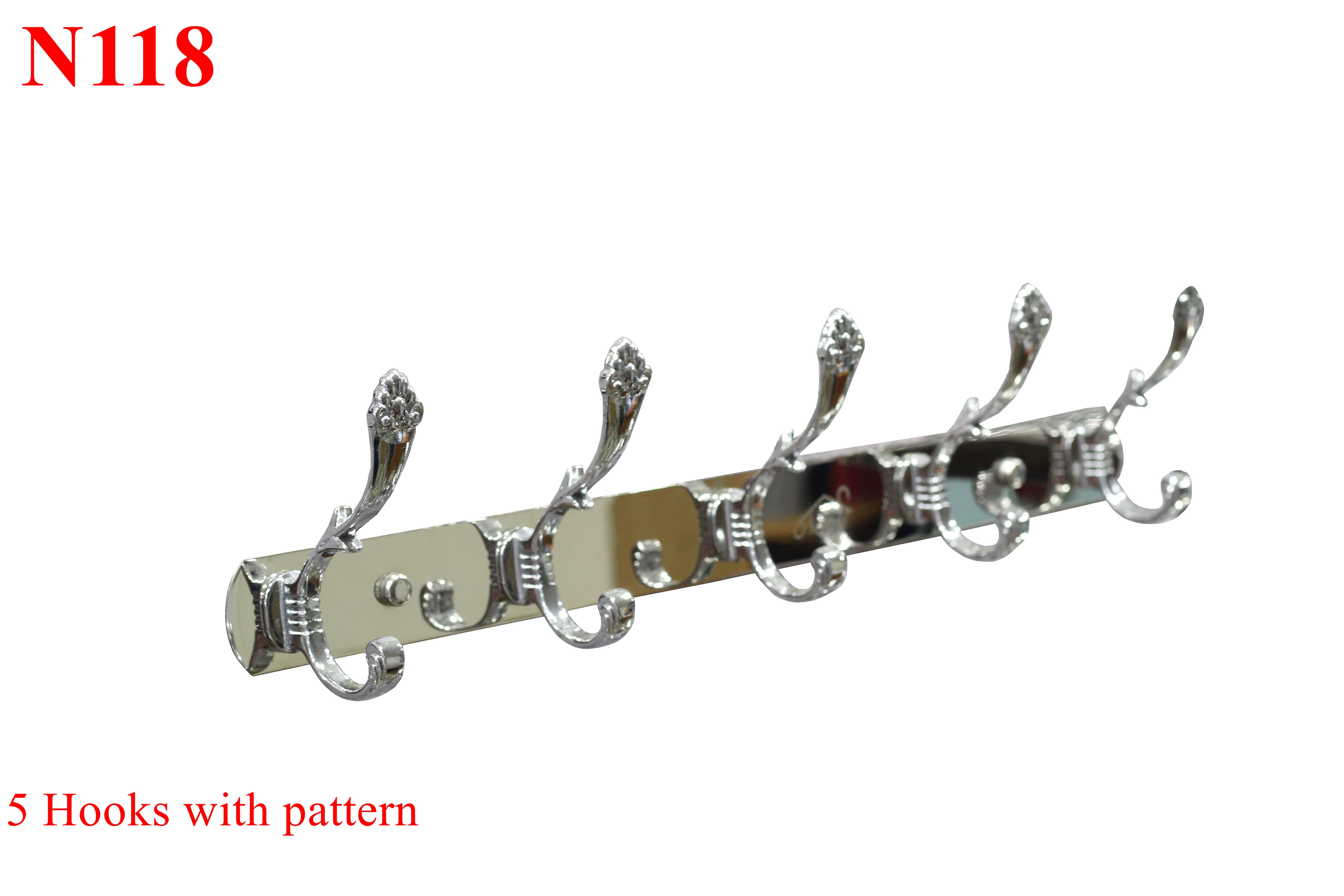 5 Hooks With Pattern