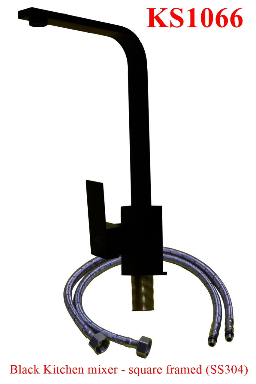 Kitchen Mixer-Square Framed Black