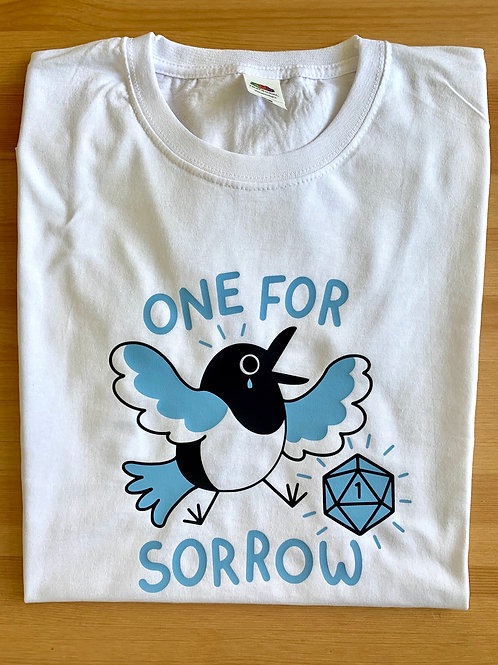D&D One for Sorrow Magpie T-Shirt
