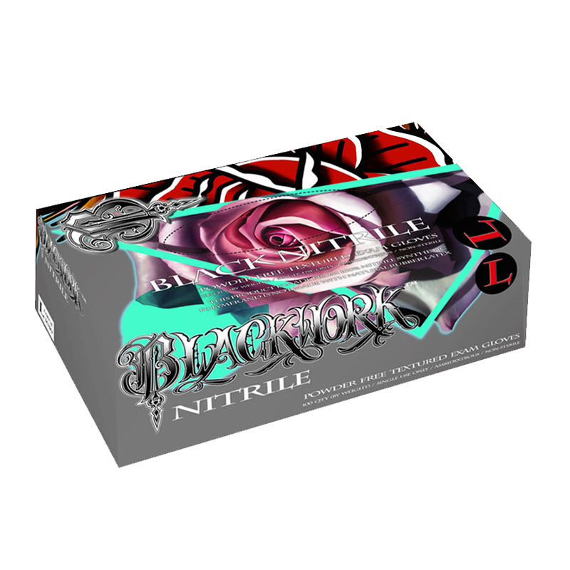 Guantes BlackWork Nitrilo Negro