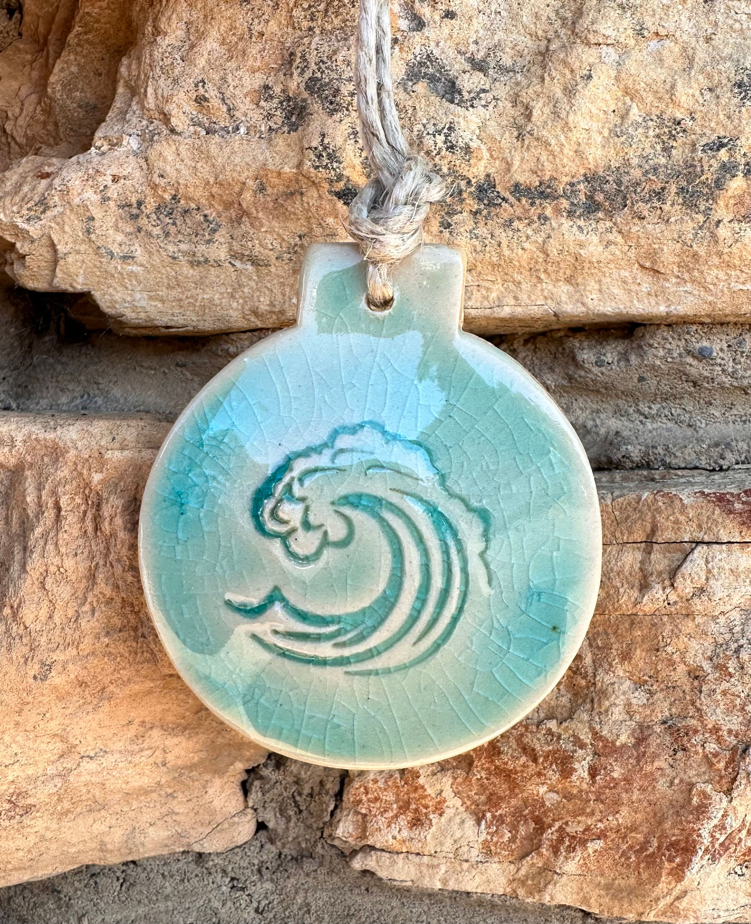 Wave Ornament