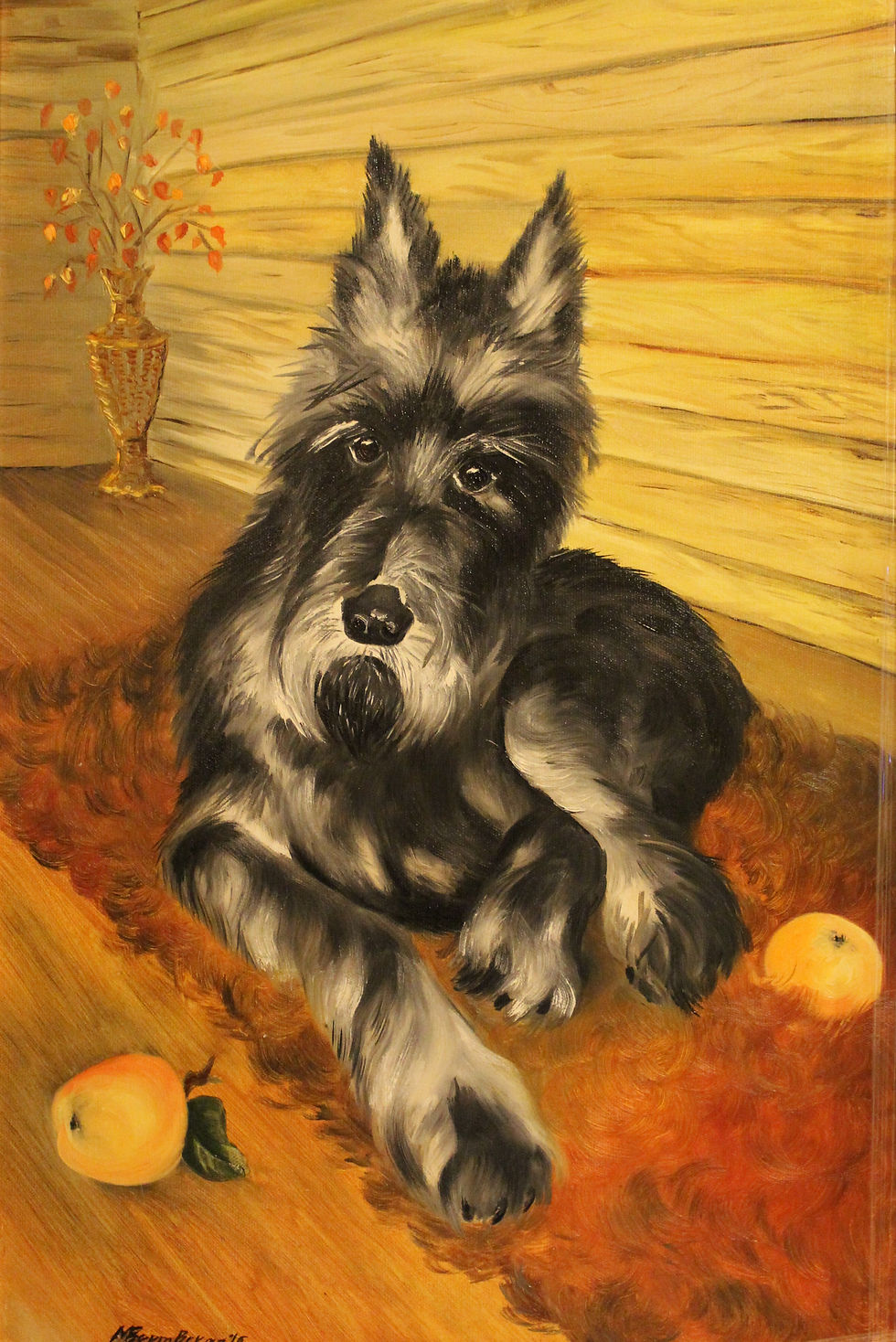 Верный друг, масло, холст 60х40,