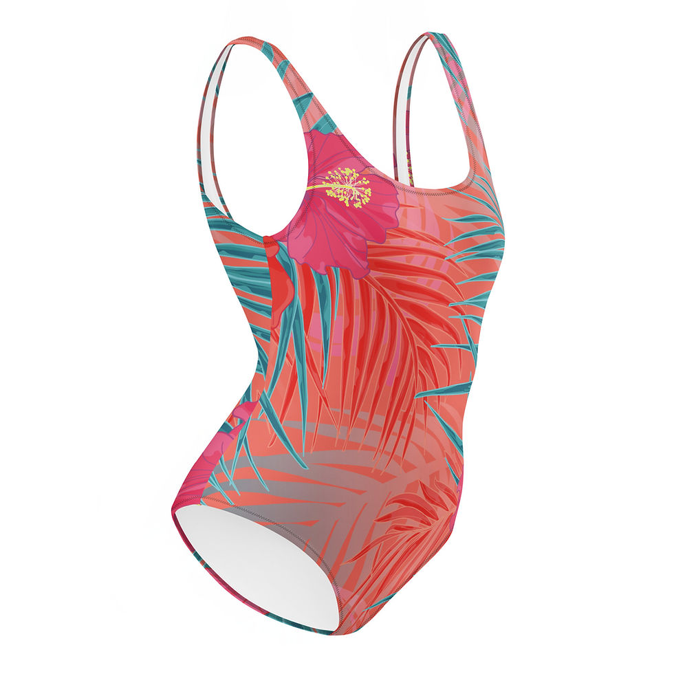 Thumbnail: Hibiscus One-Piece Swimsuit