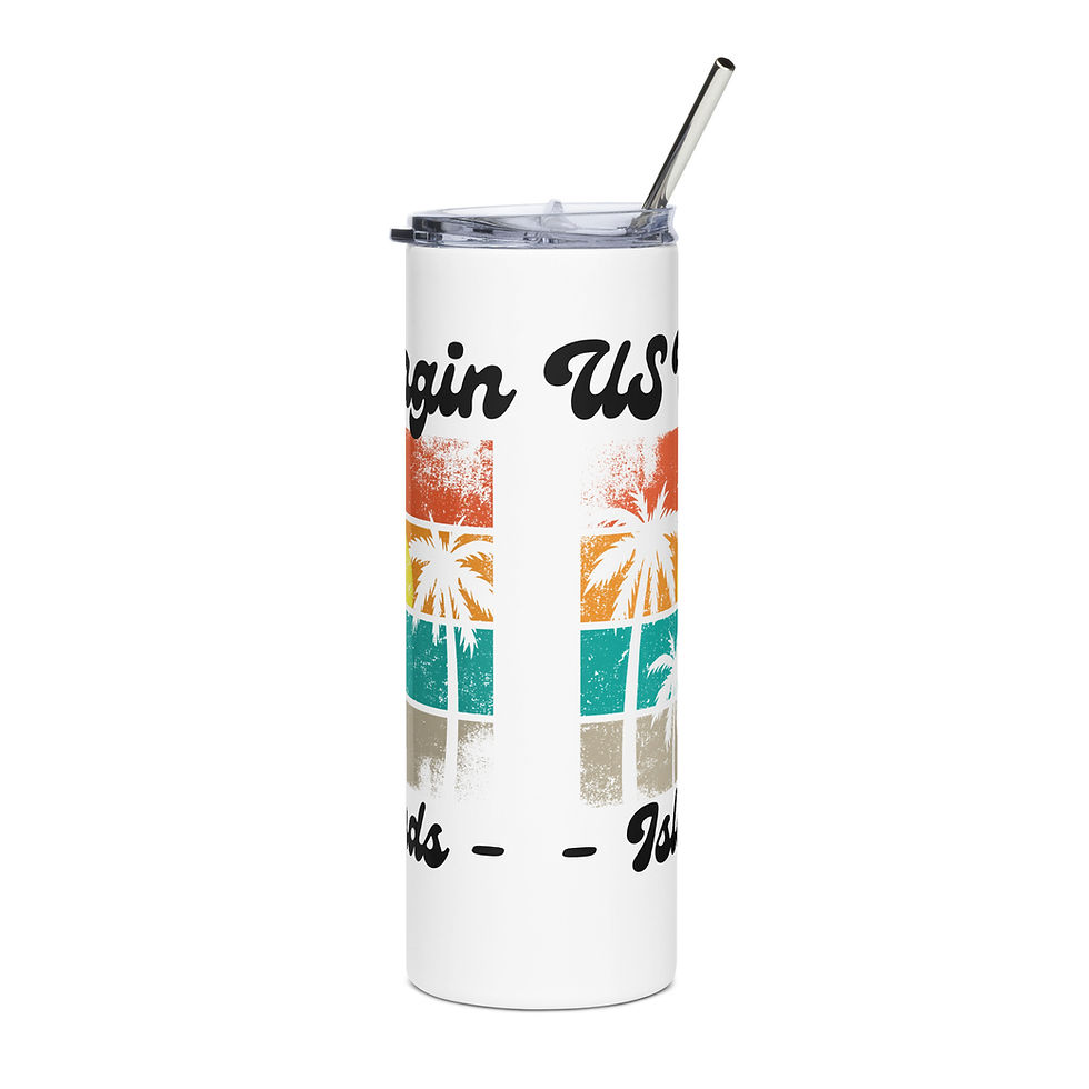 Thumbnail: USVI Stainless steel tumbler
