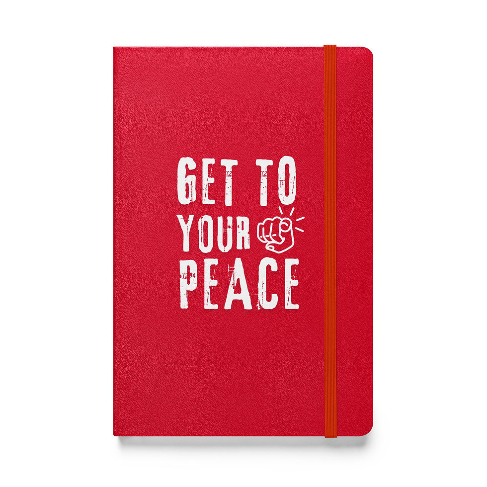Thumbnail: Protect Your Peace Hardcover Bound Journal