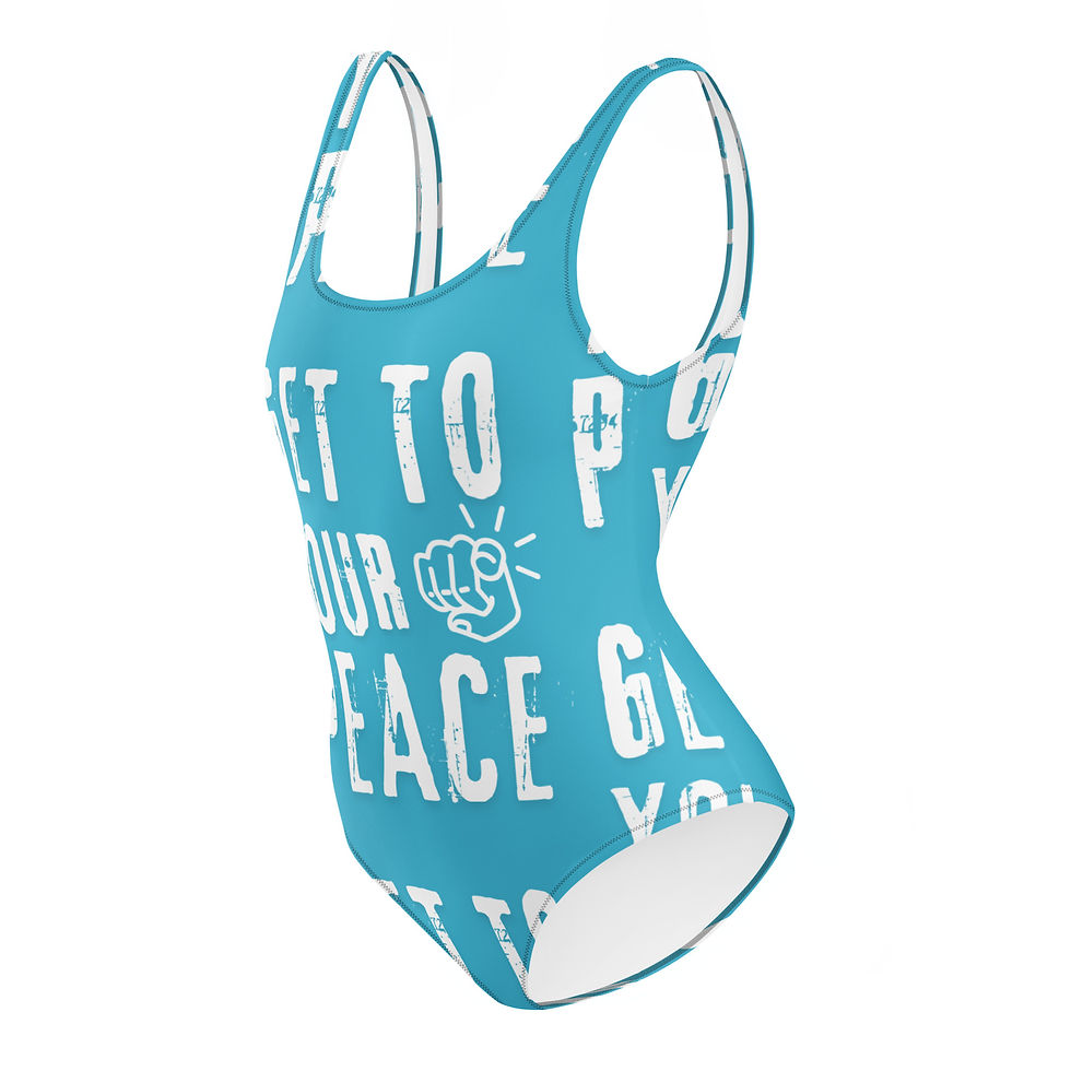 Thumbnail: Get to Your Peace One-Piece Swimsuit