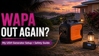 WAPA out again? My USVI generator setup and safety guide