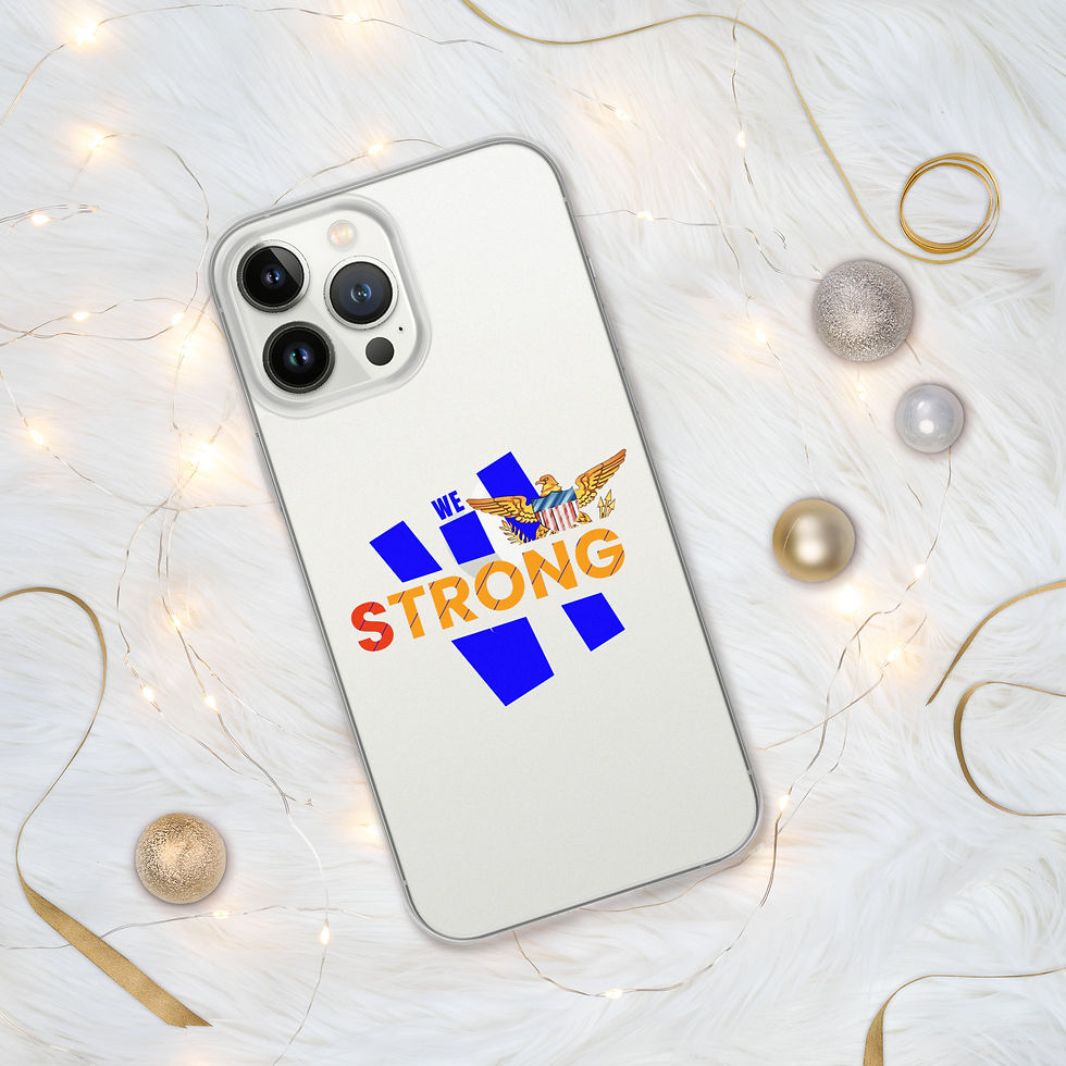 Thumbnail: We VI Strong Clear Case for iPhone® - Blue
