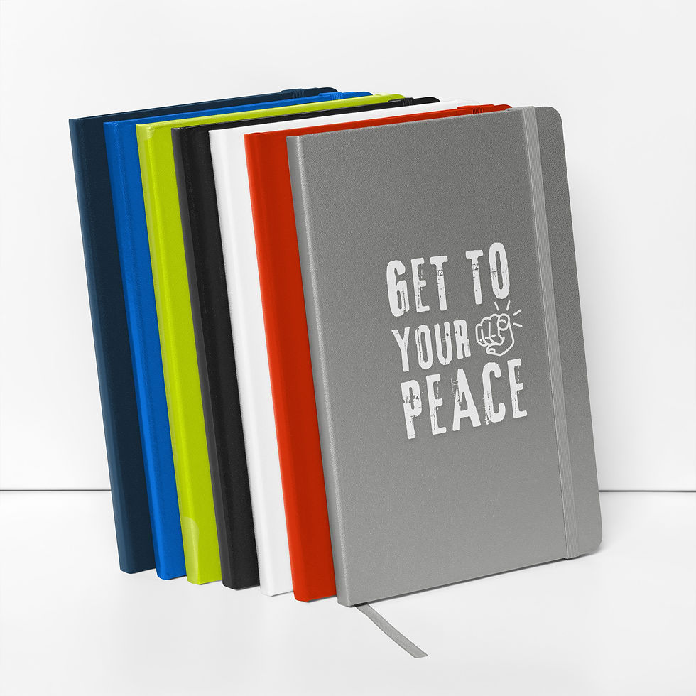 Thumbnail: Protect Your Peace Hardcover Bound Journal