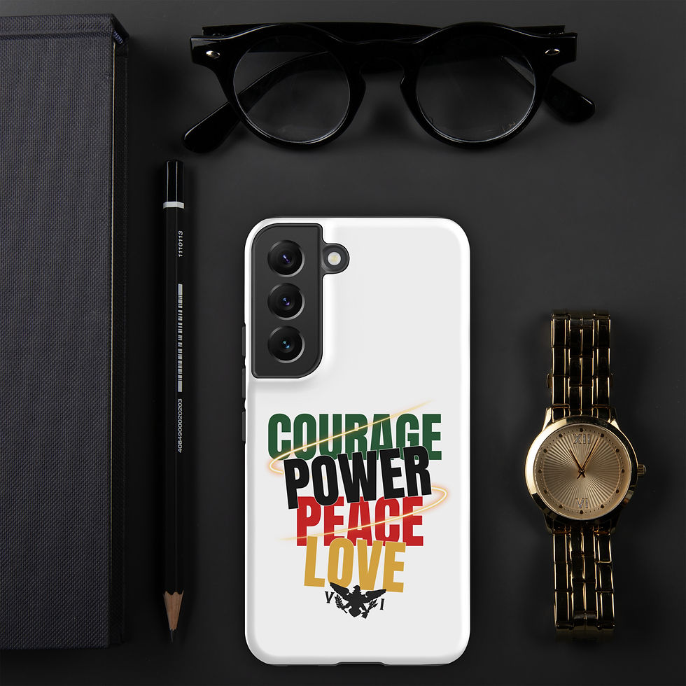 Thumbnail: Courage Power Peace Love VI Tough case for Samsung®