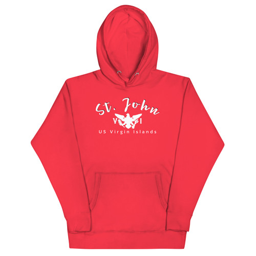 John, Virgin Islands Unisex Hoodie Flo Dynasty
