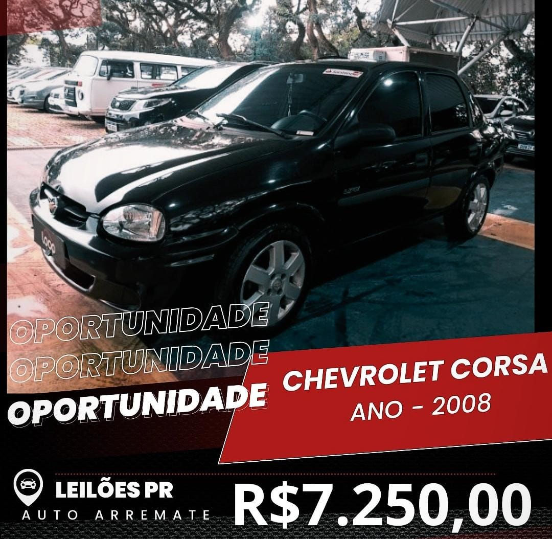 CHEVROLET CORSA CLASSIC - ANO 2008