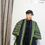 Miniature : Kimono adeposi aso oke - vert noir