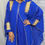 Miniature : Abaya royale à capuche - Bleu roi