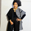 Miniature : Midi kimono aso oke - noir