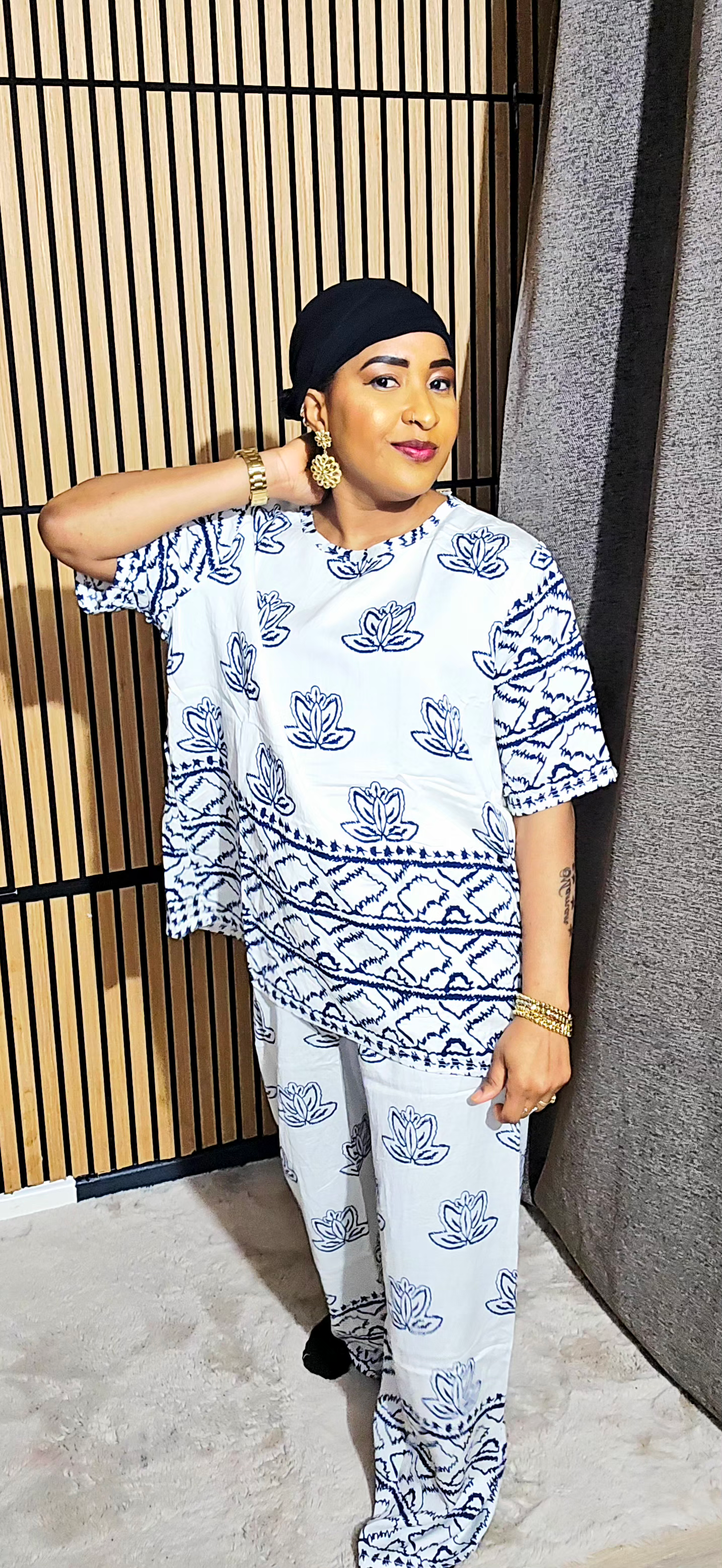 Ensemble billy max - bleu nuit