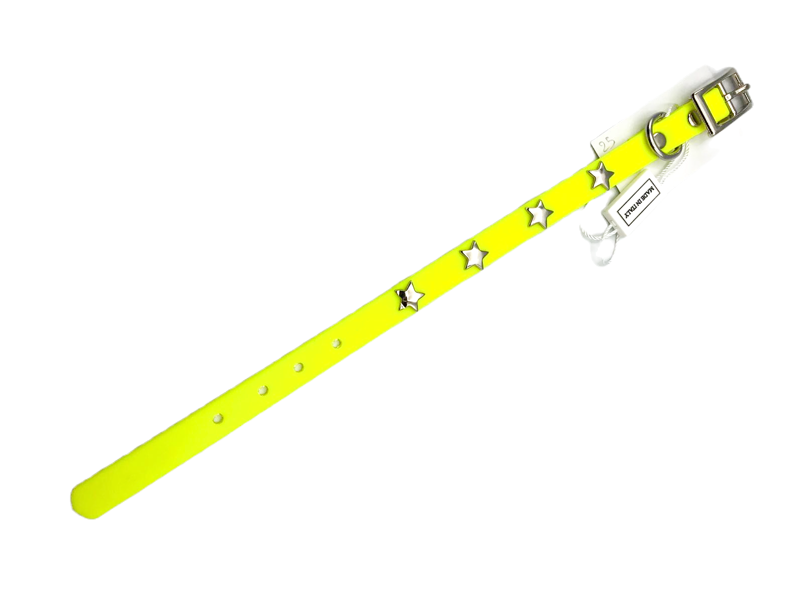 Collare Stars Yellow Fluo di Pet Cherie