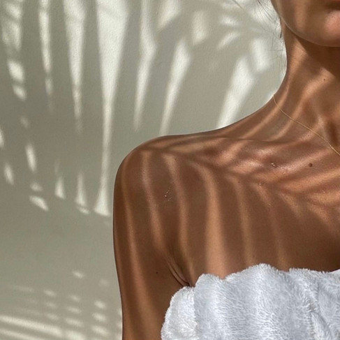Hydrated skin for spray tan