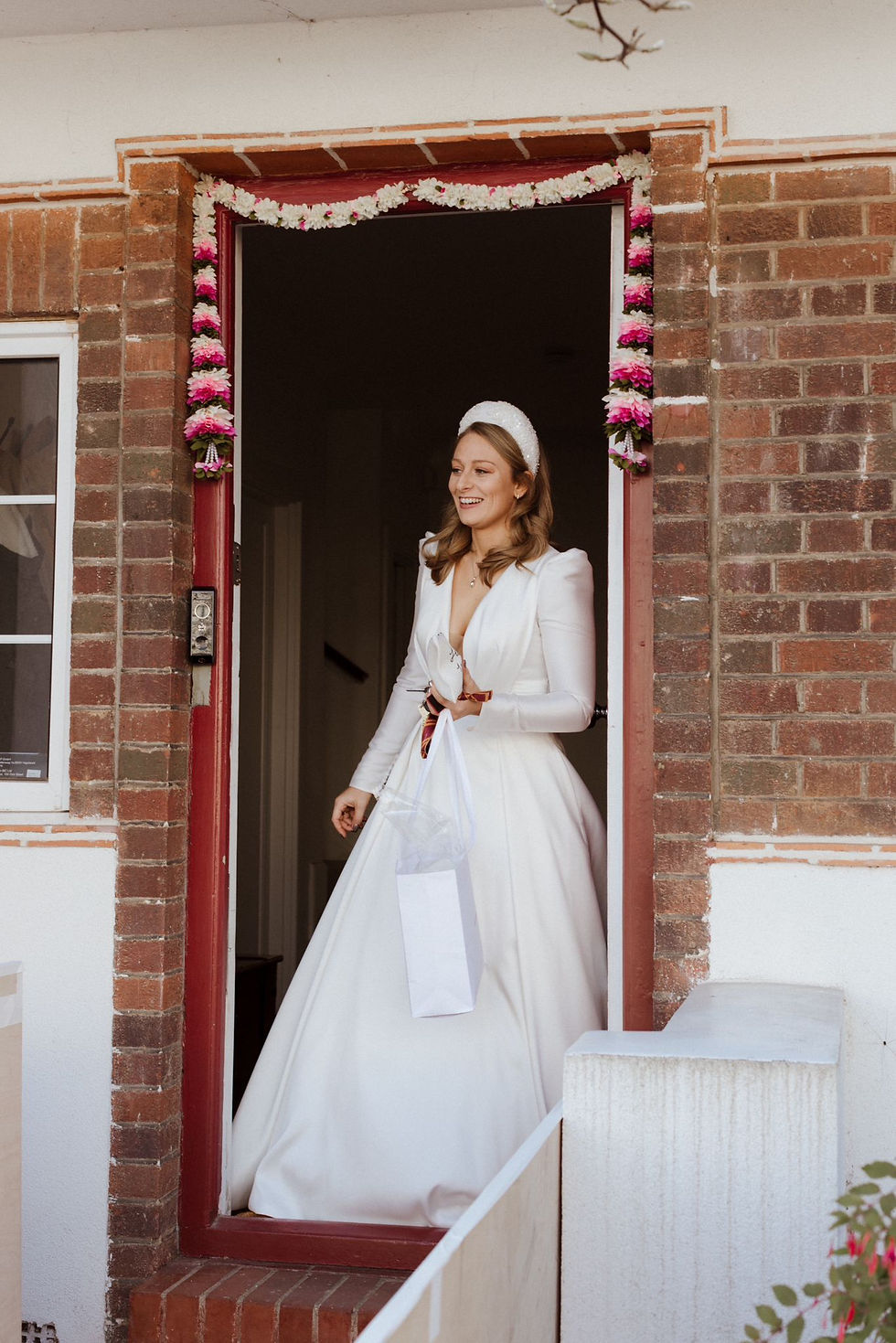 Wedding day spray tan