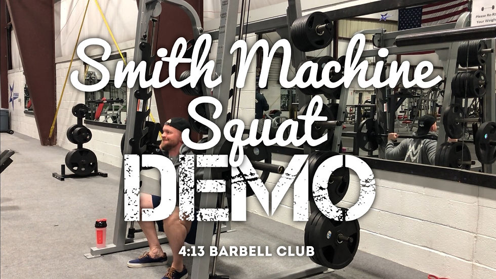 Smith Squats