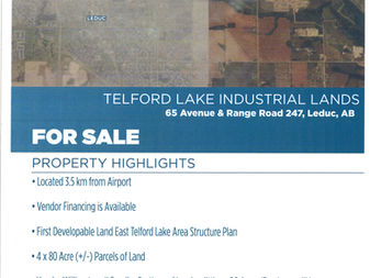 Telford Lake Industrial Lands
